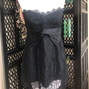 Nanette Lepore strapless lace top